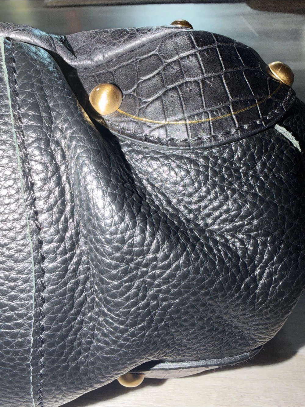 PRADA Black Bowler Bag — FREE SHIPPING!! - Picture 6 of 10
